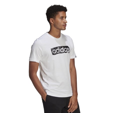 adidas T-shirt Brushstroke Logo Box Graphic