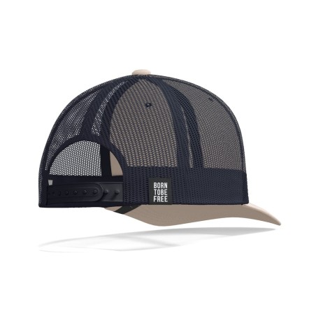 Casquette Latitude Beige-navy Blue