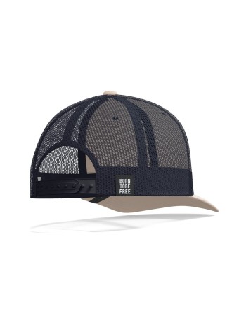 Casquette Latitude Beige-navy Blue