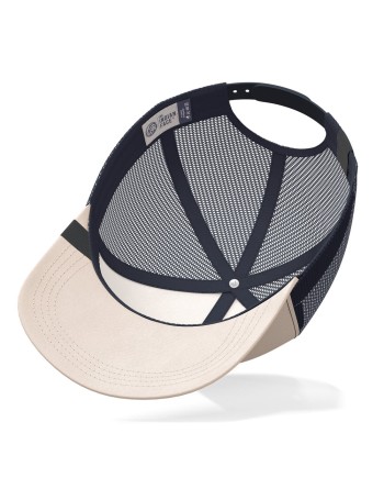 Casquette Latitude Beige-navy Blue