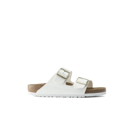 BIRKENSTOCK Arizona Bf Patent White Claquette