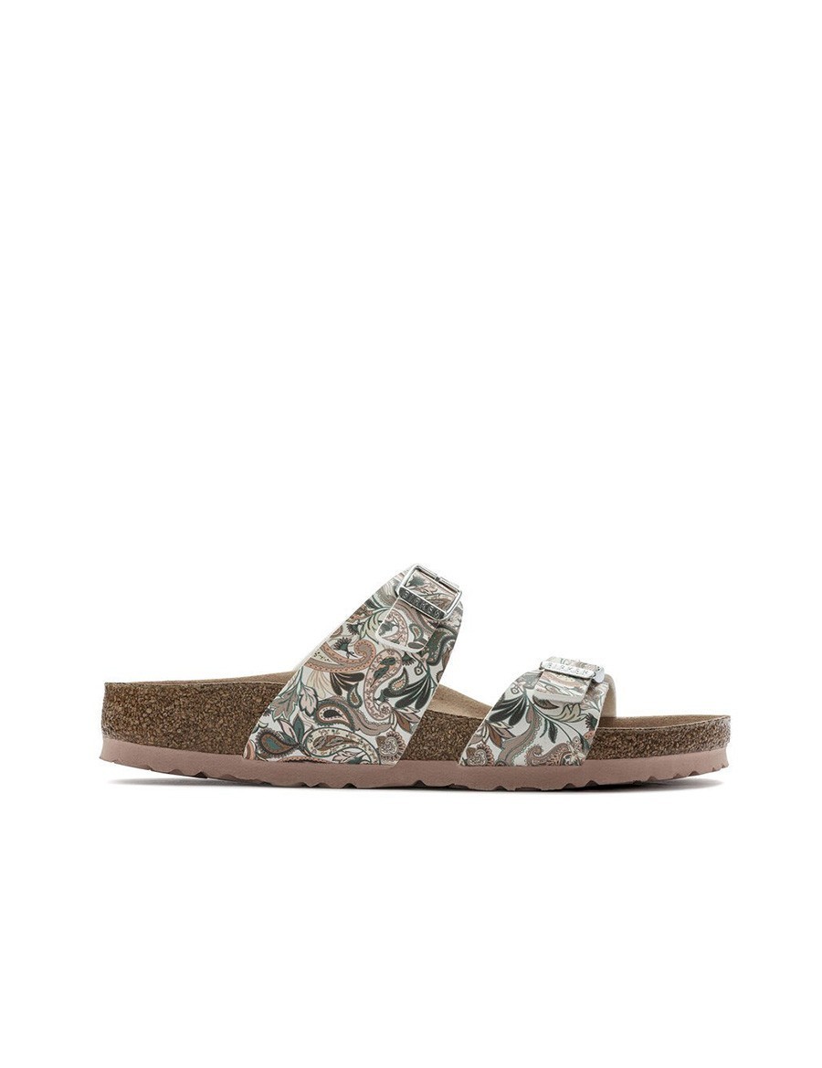 BIRKENSTOCK Sydney Bfdd Paisley Light Rose Claquette