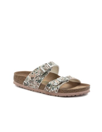 BIRKENSTOCK Sydney Bfdd Paisley Light Rose Claquette