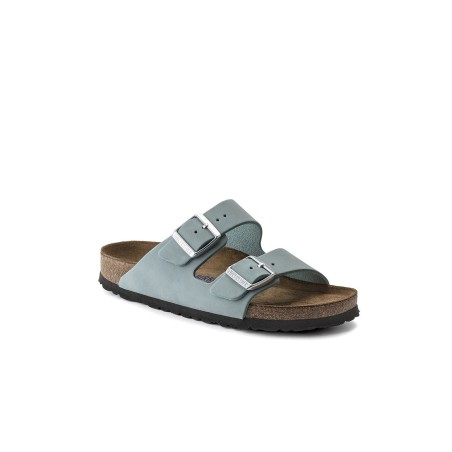 BIRKENSTOCK Arizona SBF Lenb Faded Aqua Claquette