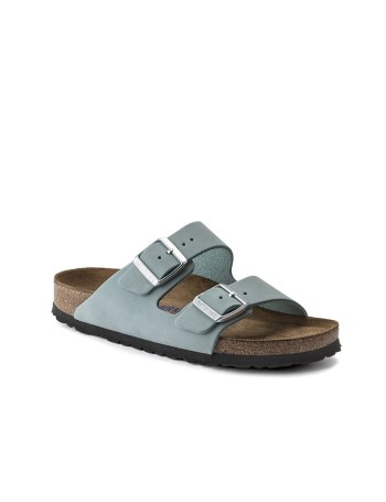 BIRKENSTOCK Arizona SBF Lenb Faded Aqua Claquette