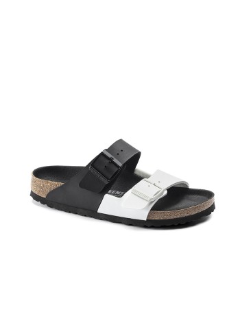 BIRKENSTOCK Arizona Split Bf Black/white Claquette