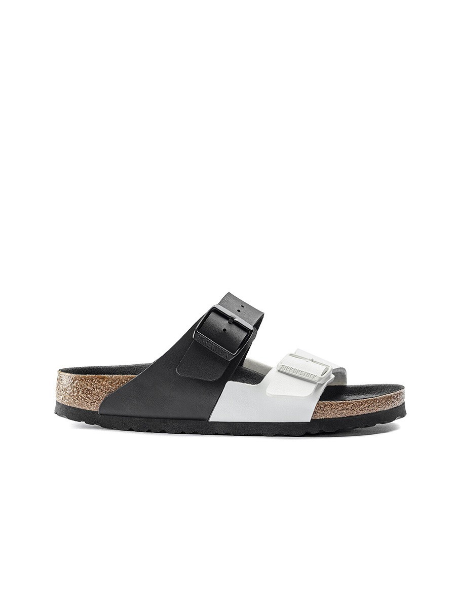 BIRKENSTOCK Arizona Split Bf Black/white Claquette