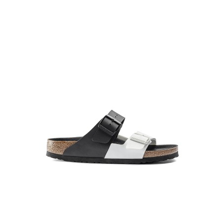 BIRKENSTOCK Arizona Split Bf Black/white Claquette