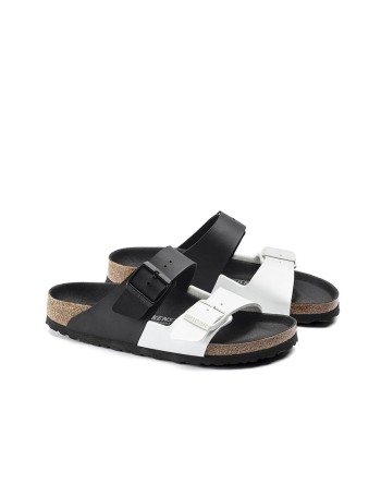 BIRKENSTOCK Arizona Split Bf Black/white Claquette