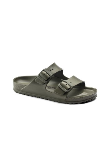 BIRKENSTOCK Arizona Eva Khaki Claquette