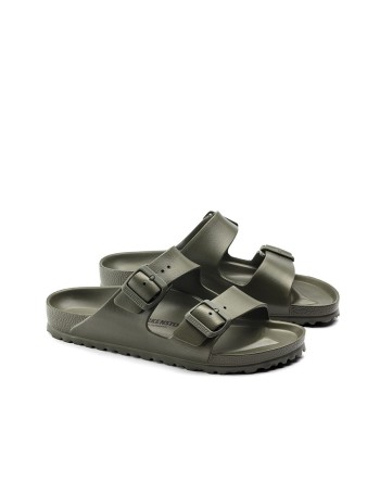 BIRKENSTOCK Arizona Eva Khaki Claquette