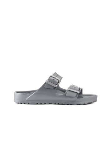 BIRKENSTOCK Arizona Eva Metallic Silver Claquette