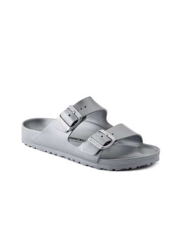 BIRKENSTOCK Arizona Eva Metallic Silver Claquette