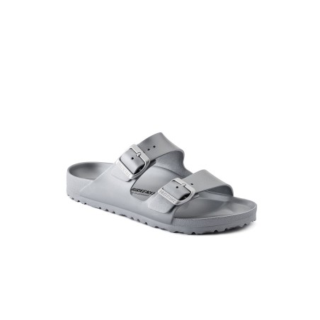 BIRKENSTOCK Arizona Eva Metallic Silver Claquette