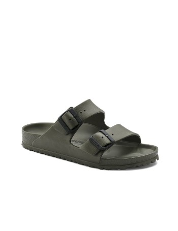 BIRKENSTOCK Arizona Eva Khaki Claquette