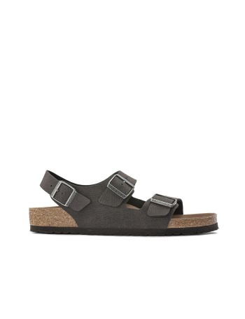 BIRKENSTOCK Milano Mf Desert Dust Black Sandales