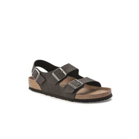 BIRKENSTOCK Milano Mf Desert Dust Black Sandales