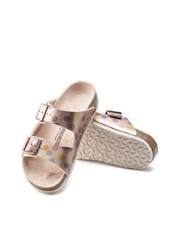 BIRKENSTOCK Arizona Kids Bf Metallic Dots Claquette