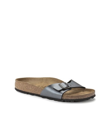 BIRKENSTOCK Madrid Bf Metallic Black Claquette