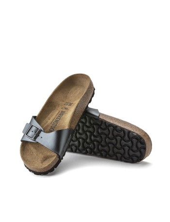 BIRKENSTOCK Madrid Bf Metallic Black Claquette