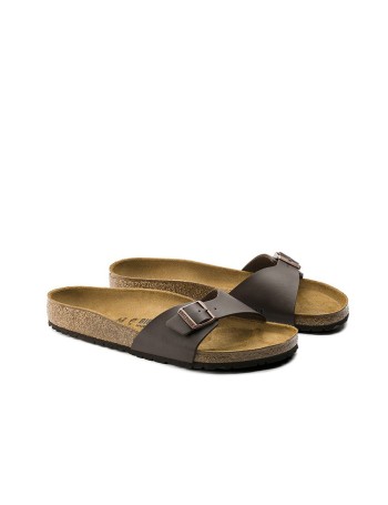 BIRKENSTOCK Madrid Bf Dunkelbraun Brown Claquette