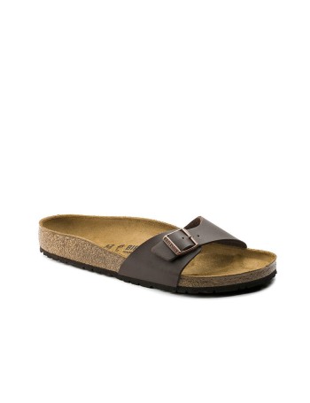 BIRKENSTOCK Madrid Bf Dunkelbraun Brown Claquette