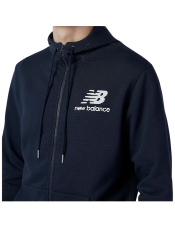 New Balance hoodie Essentials Stacked Full Zip