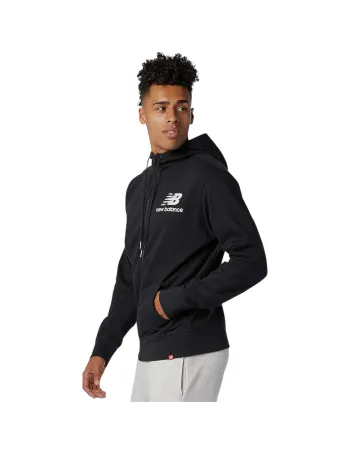 New Balance hoodie Essentials Stacked Full Zip