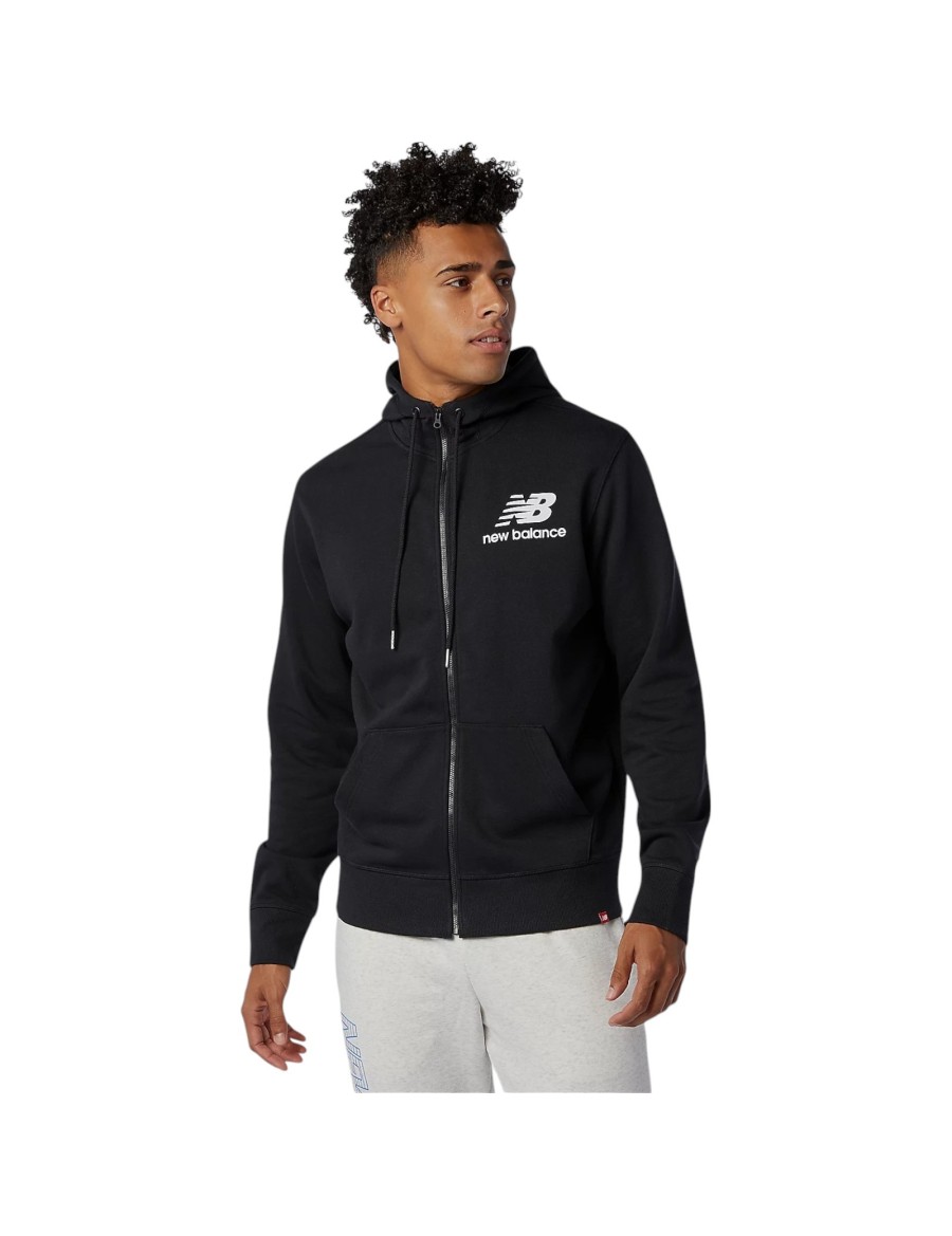 New Balance hoodie Essentials Stacked Full Zip