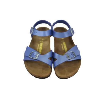 Sandales Birkenstock Rio Bf Kids Blue